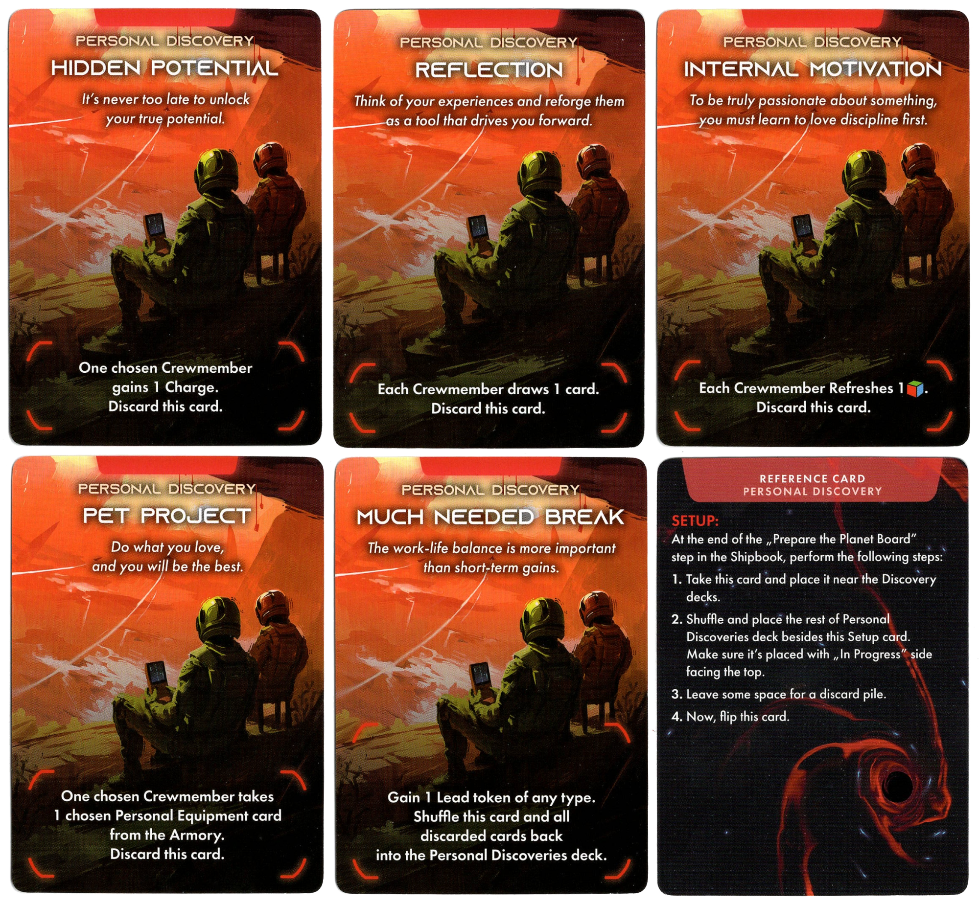 ISS Vanguard: Personal Discovery Promo Cards