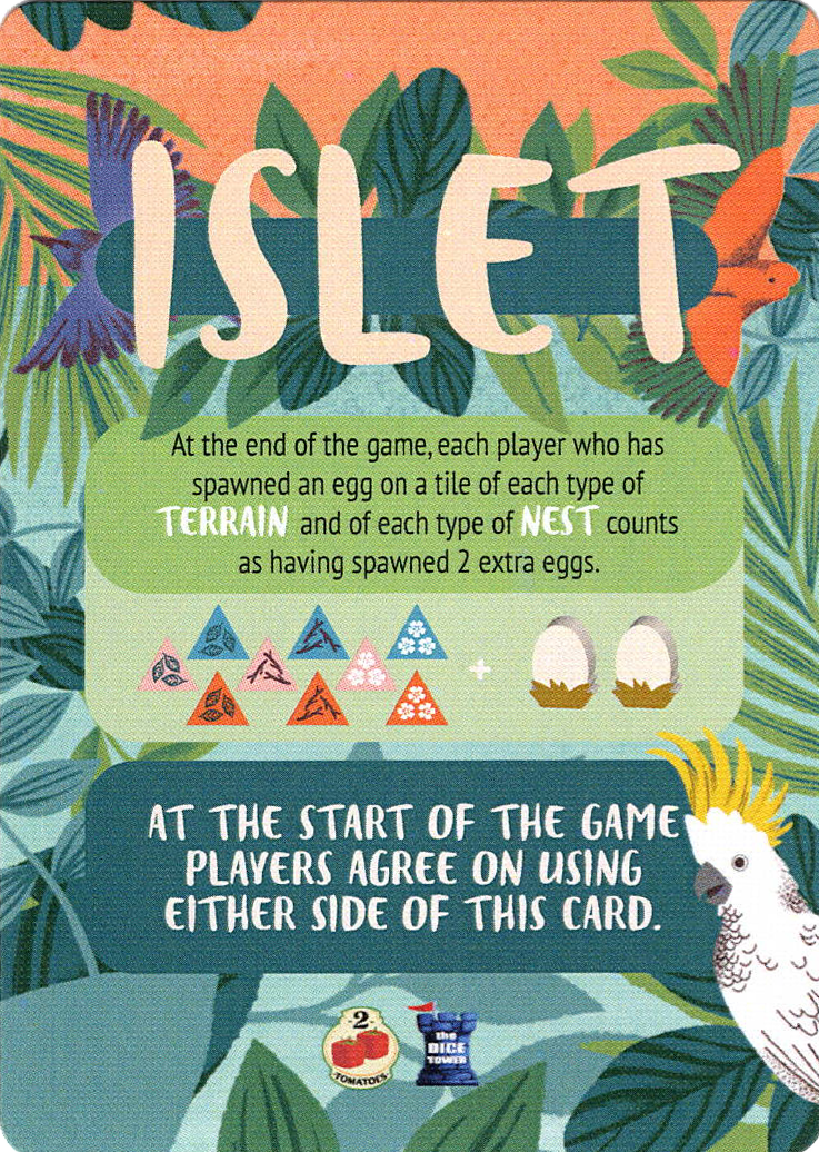 Islet: Dice Tower Promo Card