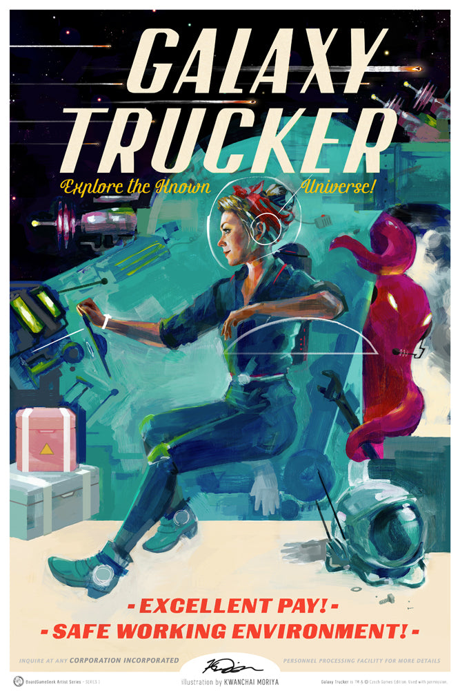 BoardGameGeek Artist Series: Series 1 - Galaxy Trucker