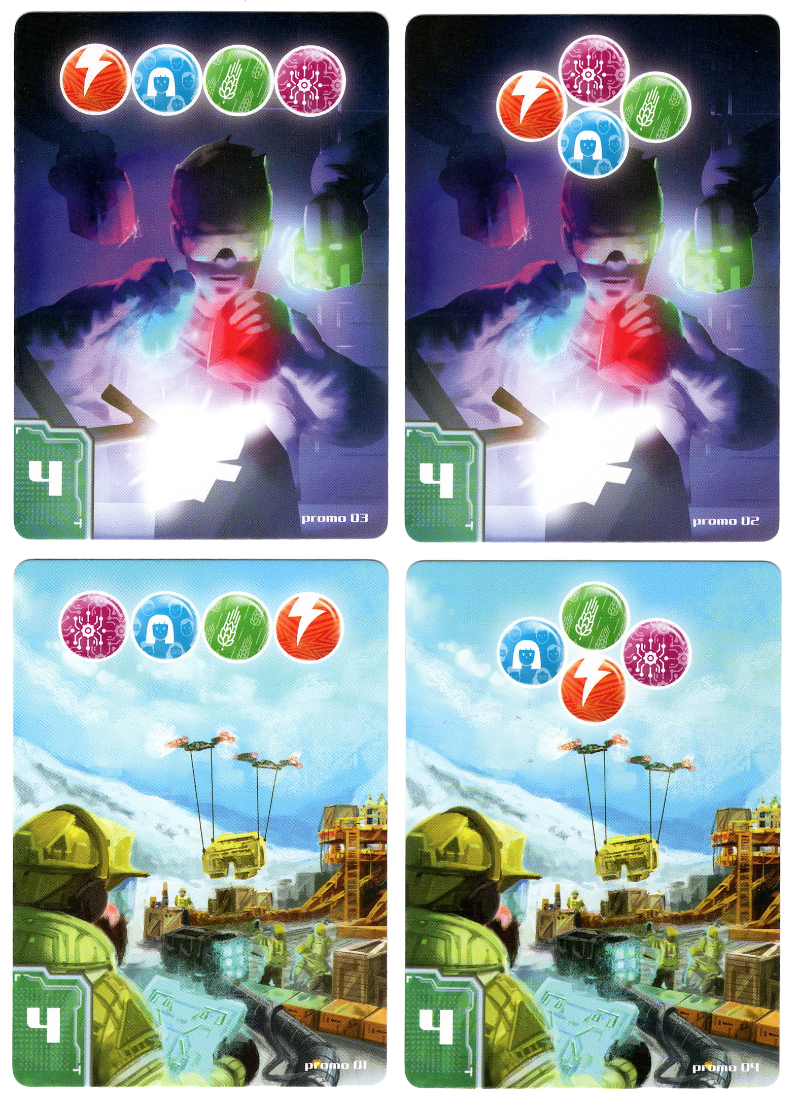 Neotopia: Promo Cards