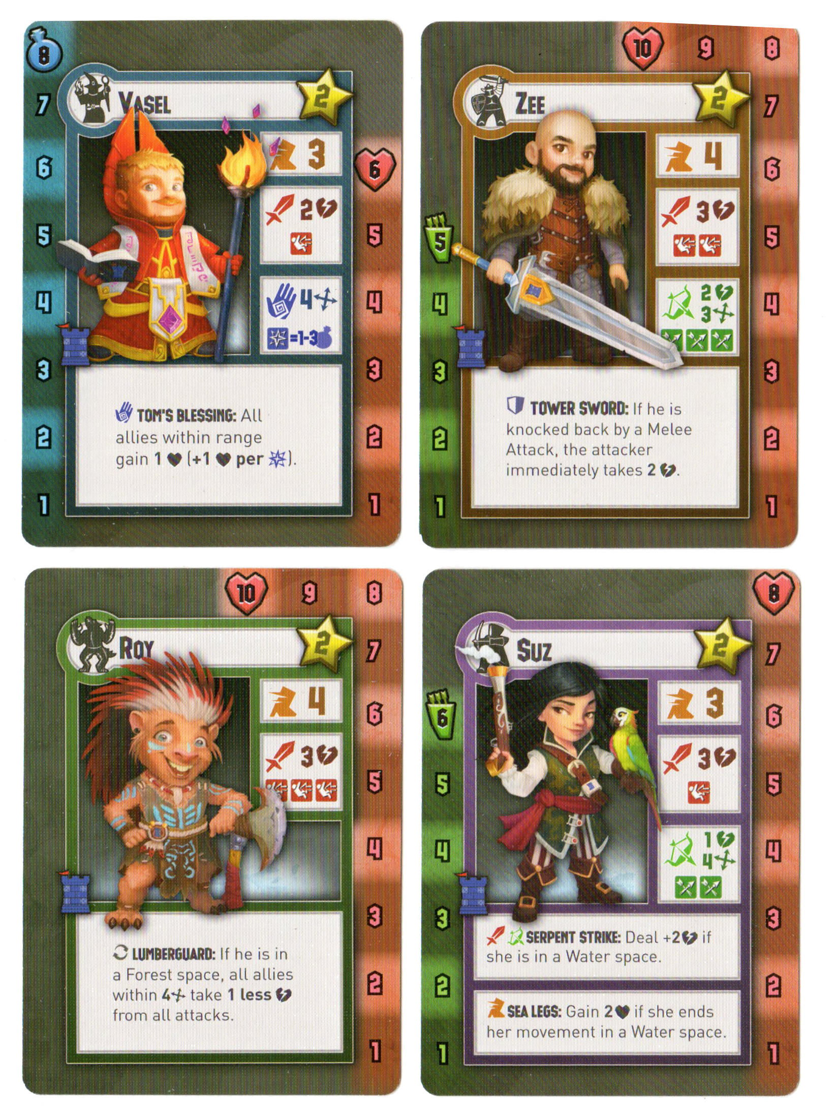 Tiny Epic Tactics: Dice Tower 2020 Promo Cards