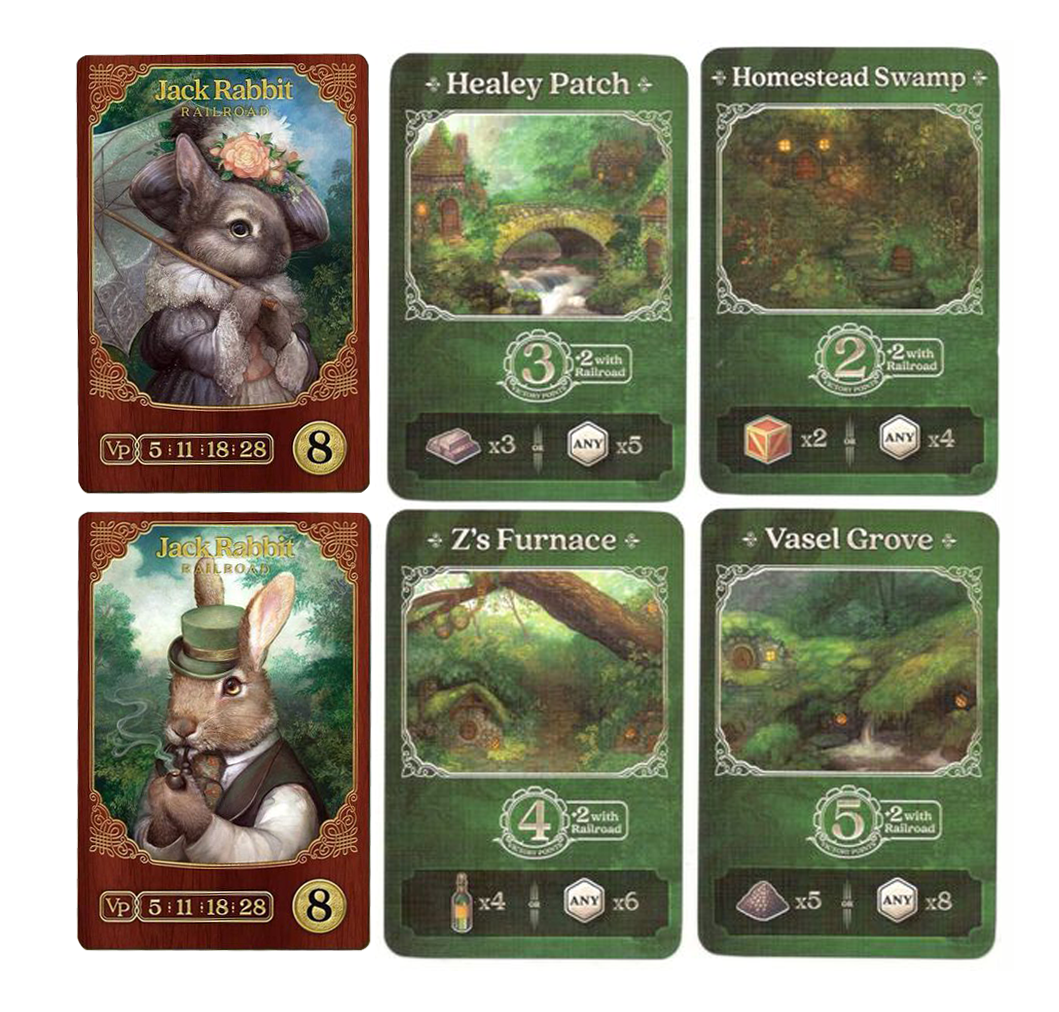 Raccoon Tycoon: New Town + Jack Rabbit Promos